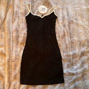 Princess Polly black bodycon dress size 6